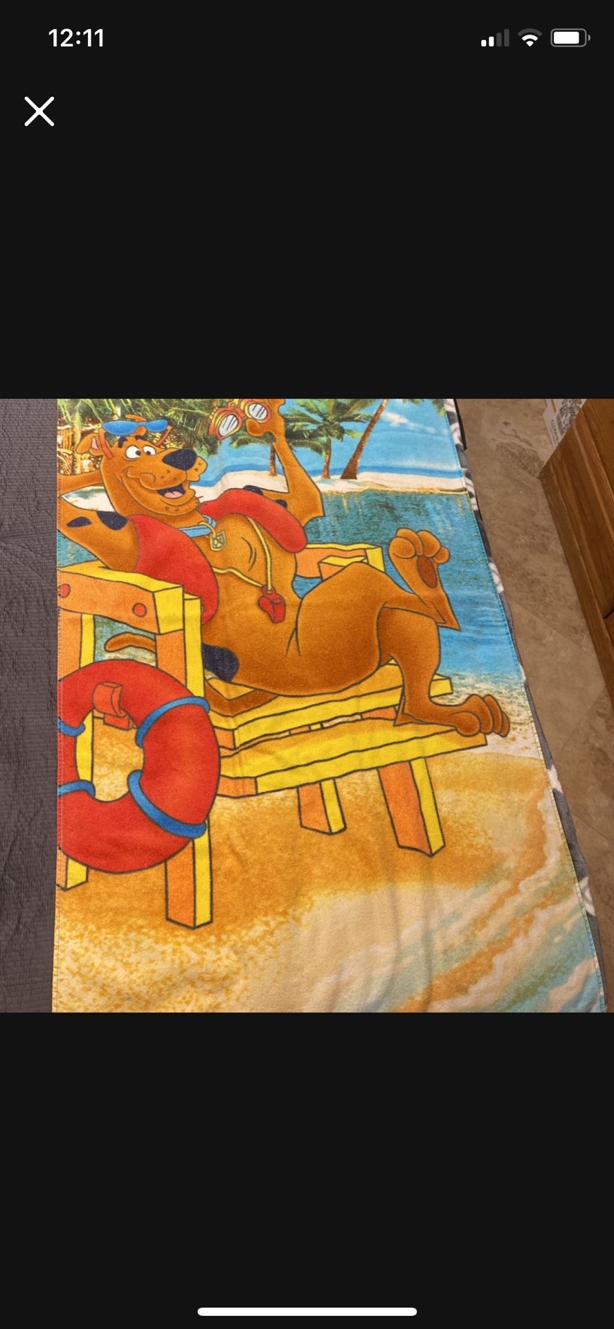 Scooby Doo Beach Towel
