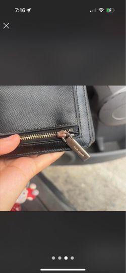 Kate Spade Black Saffiano Leather Wallet