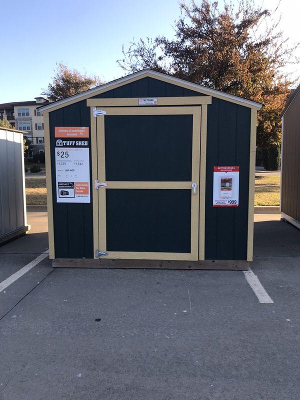 tuff shed sr600 display for sale!! located at lemmon ave