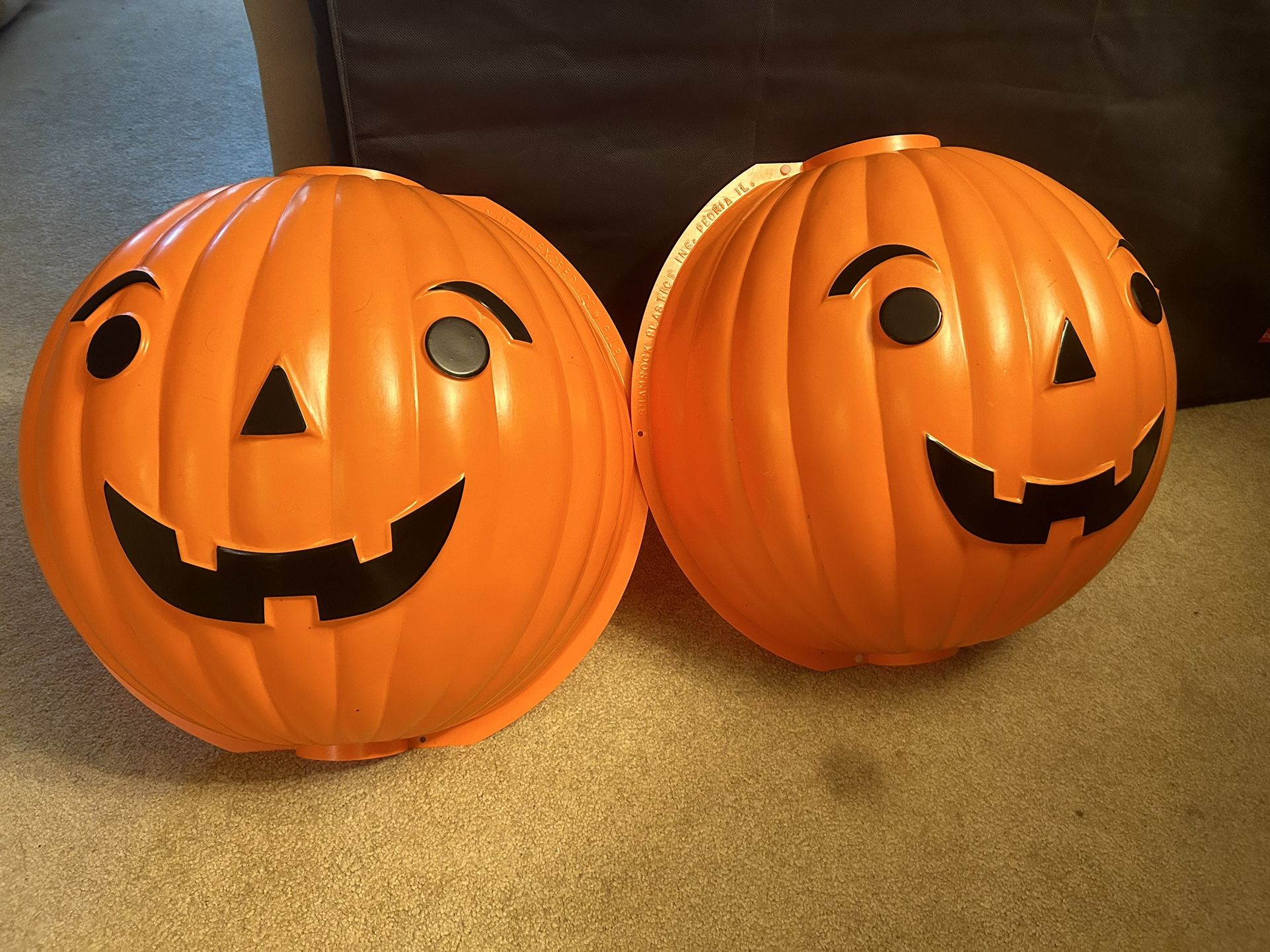 Halloween Pumpkin Porch Light Cover