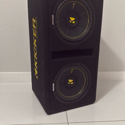 Kicker sound system 212s with amplifier