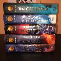 The heroes of Olympus books 1-5