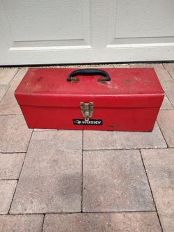 Vintage Metal Toolbox