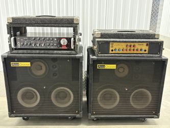 *RARE* Bass Amp Heads + Cabs