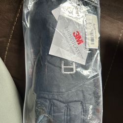 3M Thinsulate Insulated Winter Gloves - Black New