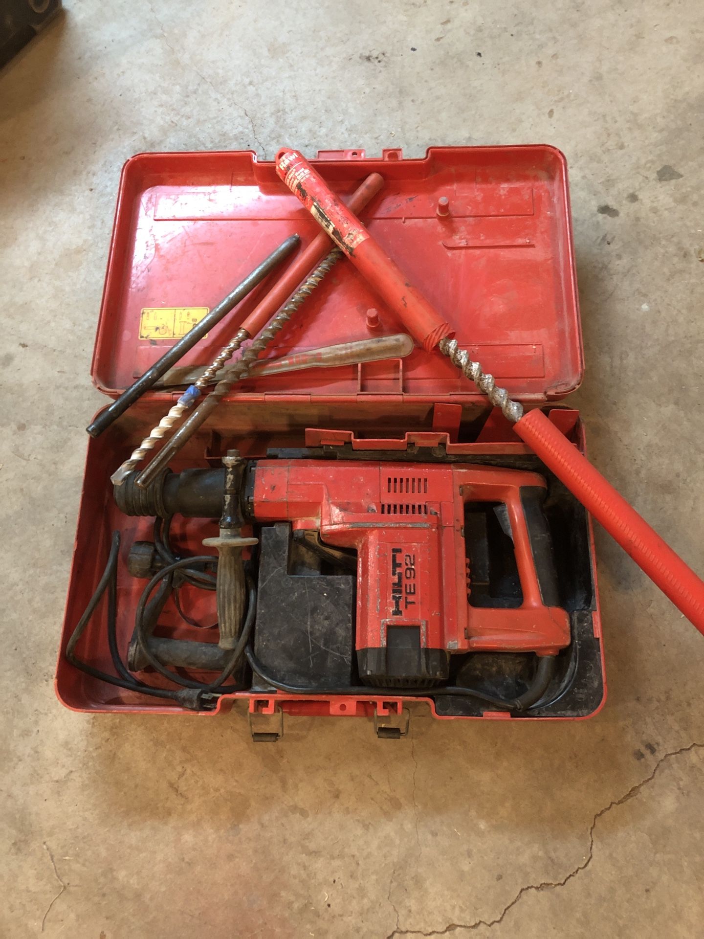 Hilti TE92 heavy duty hammer drill for Sale in Providence, RI OfferUp
