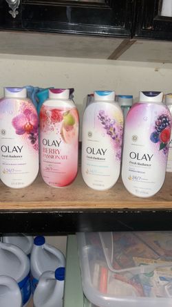 Olay body wash. 22oz.      $ 6 each