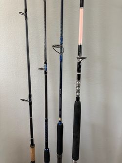 Fishing Rods - BBT, Tsunami, Shimano, Chaos Custom