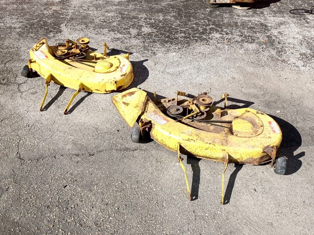 2 x John Deere Mower Decks