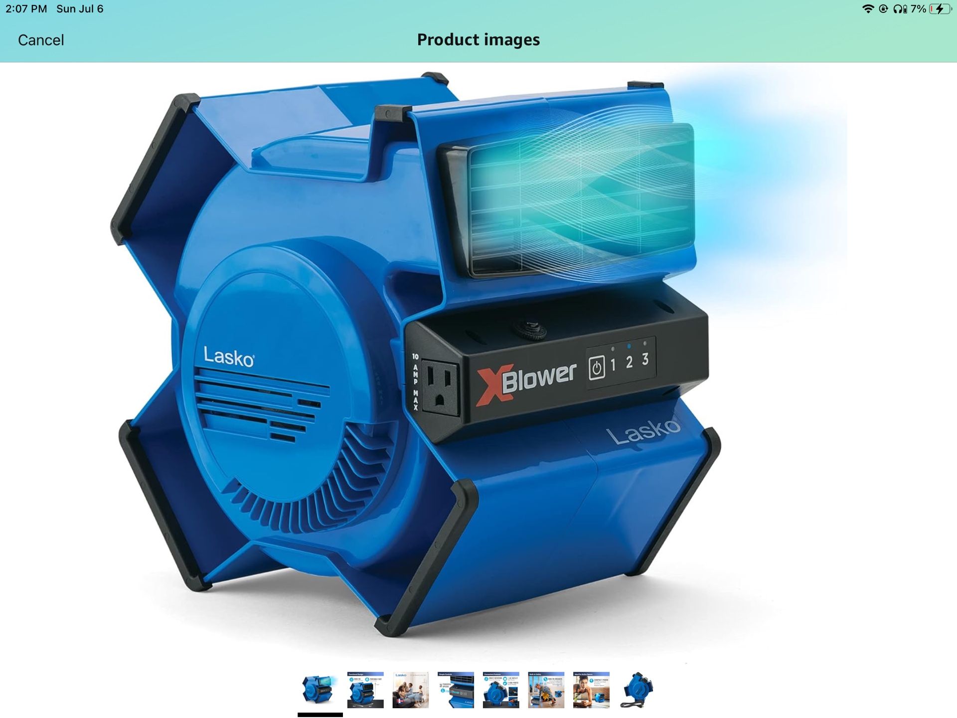 Utility Blower Fan Brand New