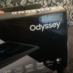 Samsung Odyssey Curved 27 Inch Used In Box 