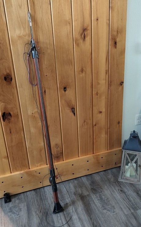 Speargun.. Sea Hornet Stainless Steel/Mahogany AB Biller