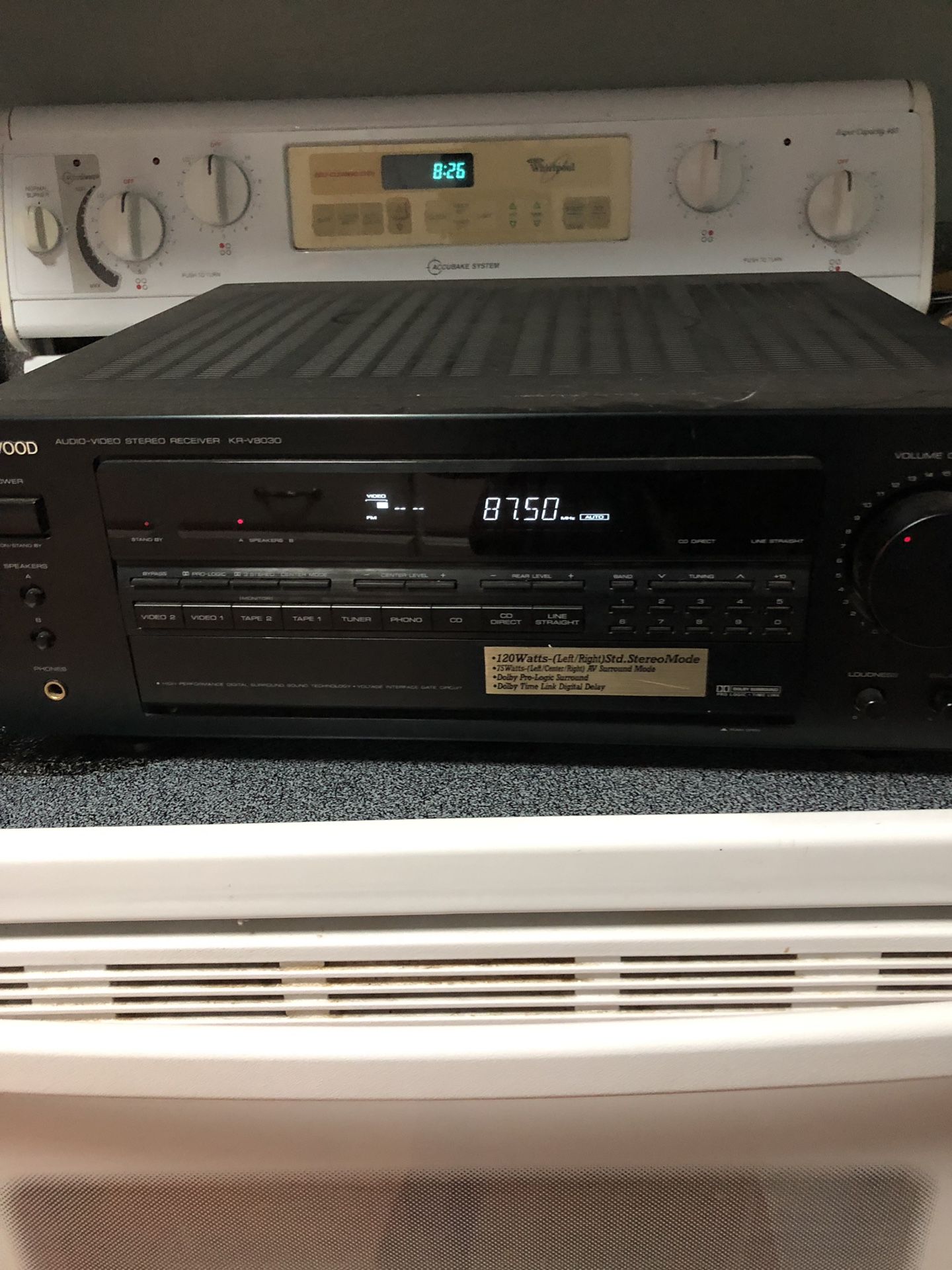 Kenwood receiver KRV 8030 for Sale in HUNTINGTN BCH, CA OfferUp