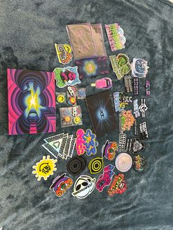 EDC Las Vegas 30th Anniversary Collector Box Bundle ⚡ Stickers, Inserts & Festival Merch