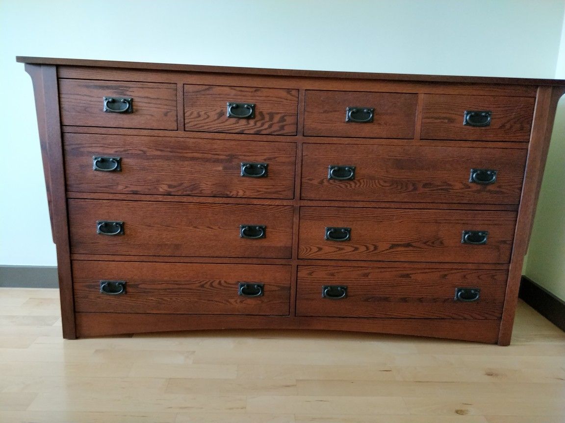 Mission Oak dresser