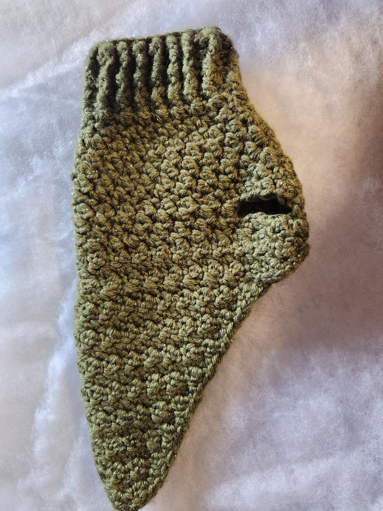 Crochet Small Dog Sweater Fits 12 Inch Chest. NEW