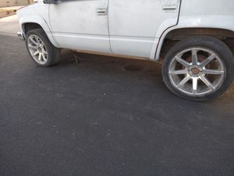 Chevy 6 lugs 22" rims