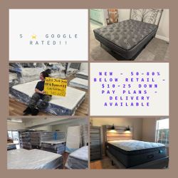 King Mattress Set - $275