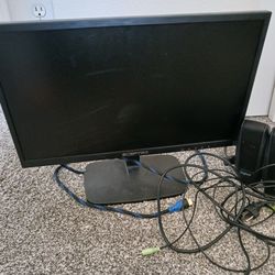 24 inch Scepter monitor with speakers