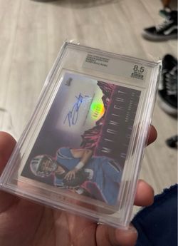 2024 Topps Midnight Bryce Young Auto /12 BGS 8.5