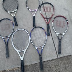 Tennis Rackets Lot