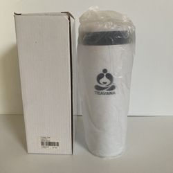 Teavana  12oz White Tumbler NEW