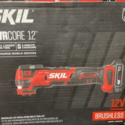 SKIL  PWRCORE BRUSHLESS 12V MULTI TOOL KIT New    (( Read  Below)) 