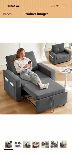 Sleeper sofa chair