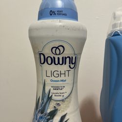 Downy Laundry Scent Beads, Light In-Wash Scent Booster, No Heavy Perfumes, Ocean Mist Scent, 24 oz