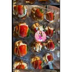 12 Or 24 Churro Cheesecake Bites Cups Holders