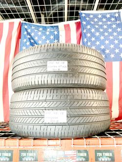 💰 Best deals are ca$h in person 2 USED TIRES 245/45ZR18 HANKOOK VENTUS ALL SEASON 245 45 18