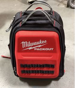Milwaukee 48-22-8301 PACKOUT 15"W x 19."H Impact-Resistant Backpack…NEW