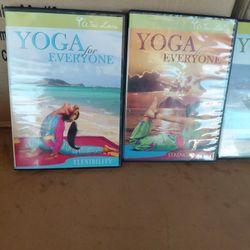 5 Yoga DVDs
