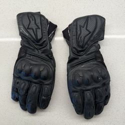 Alpine Star Riding Gloves Mint Condition