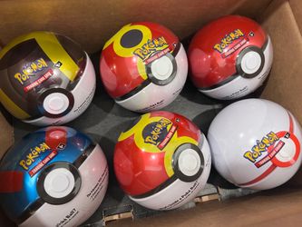 costco pokeballs pokemon (6 total)