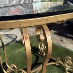 French Style Scrolling Iron table