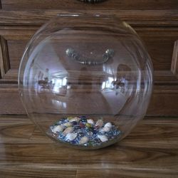 Large Glass Bowl, 15"