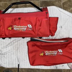 Vintage Budweiser Racing Tool Bag And Removable Cooler New Without Tags 
