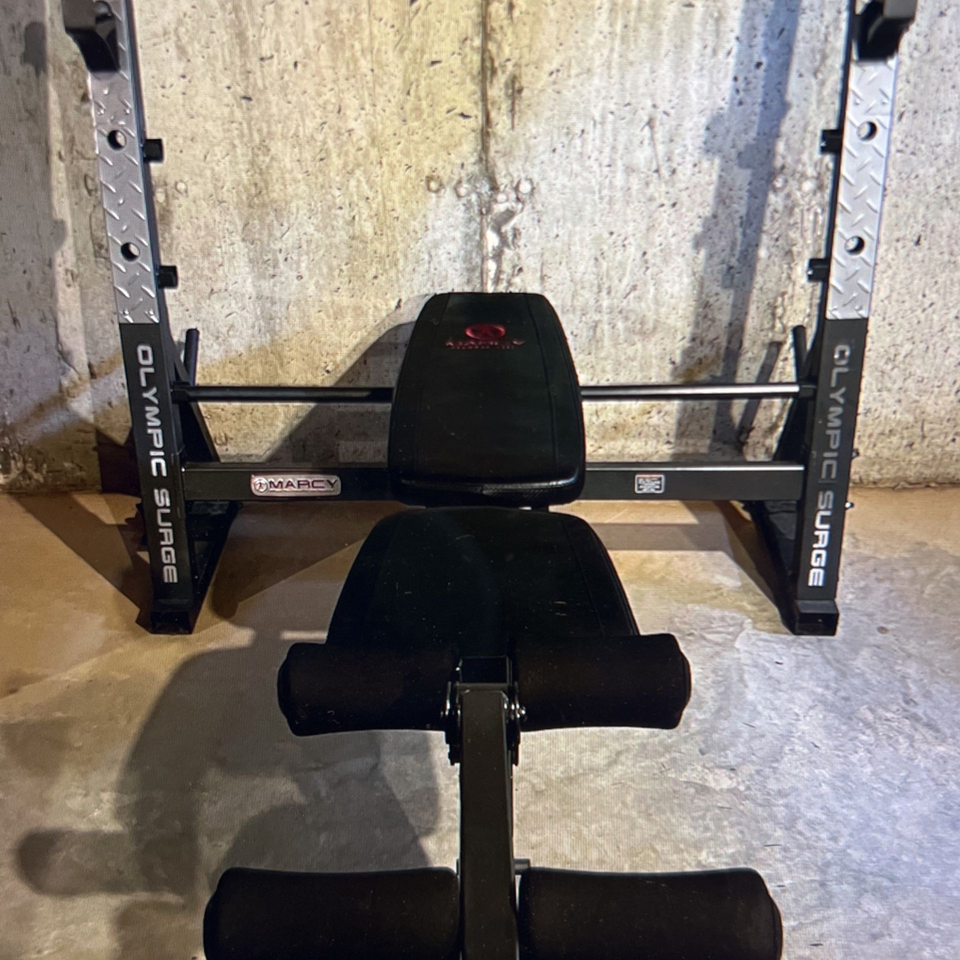 Marcy Diamond Elite Weight Bench With Preacher Curl Attachment