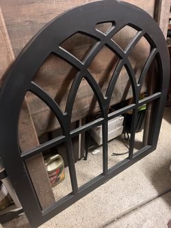 Black Arched Wall Decor