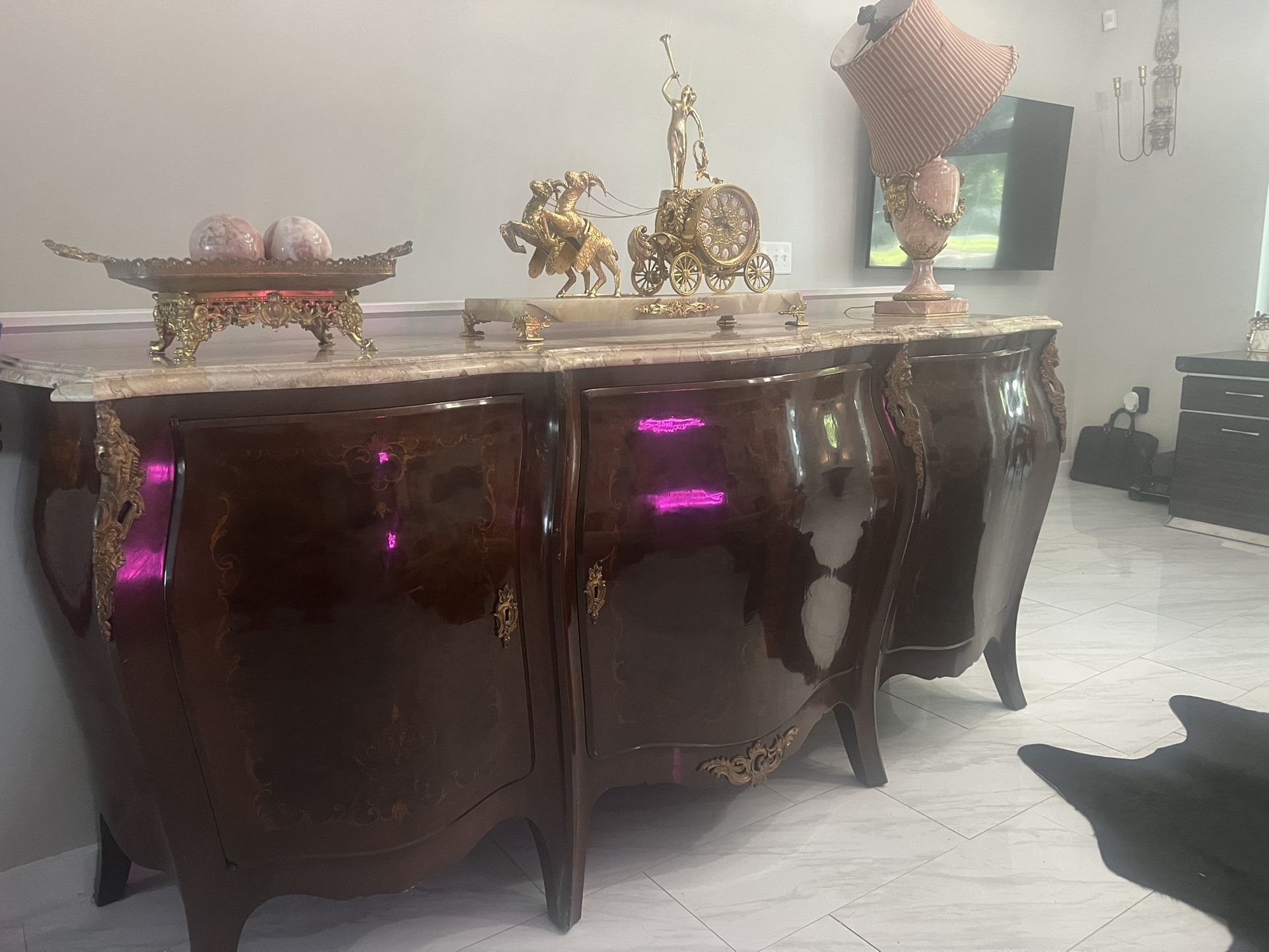 Antique 1920s French Dresser. Absolutely Stunning!