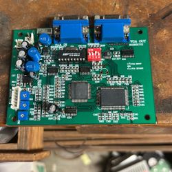 Arcade Part CGA To VGA Input To Output Arcade Pcb Board 