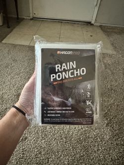 Rain poncho