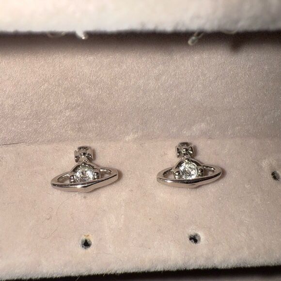 Vivienne Westwood Nano Solitaire Earrings 
