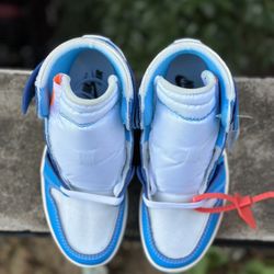 Jordan 1 High Off-White University Blue 32 