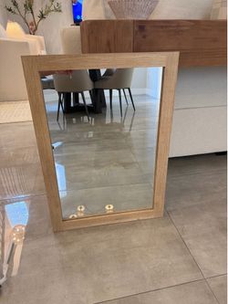 Wood Framed Mirror