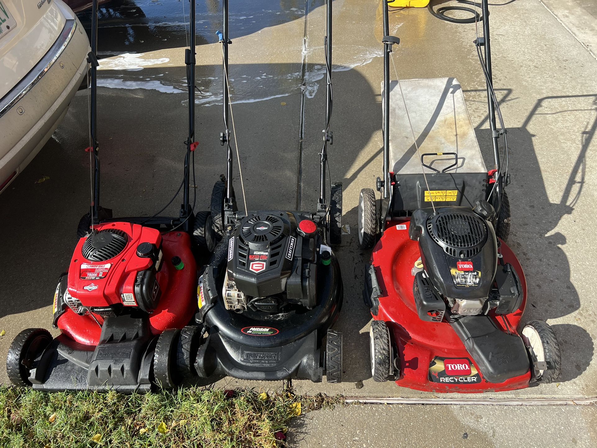 Mowers $130 Each!!