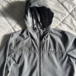Columbia Women's Medium Miller Peak Softshell Hooded Rain Water Repel Jacket