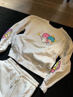 Sanrio twinstars sweat set. Hello kitty  forever 21