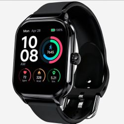 Basic Smart Watch for Men Women, Fitness Trackers Watch for Android & iOS